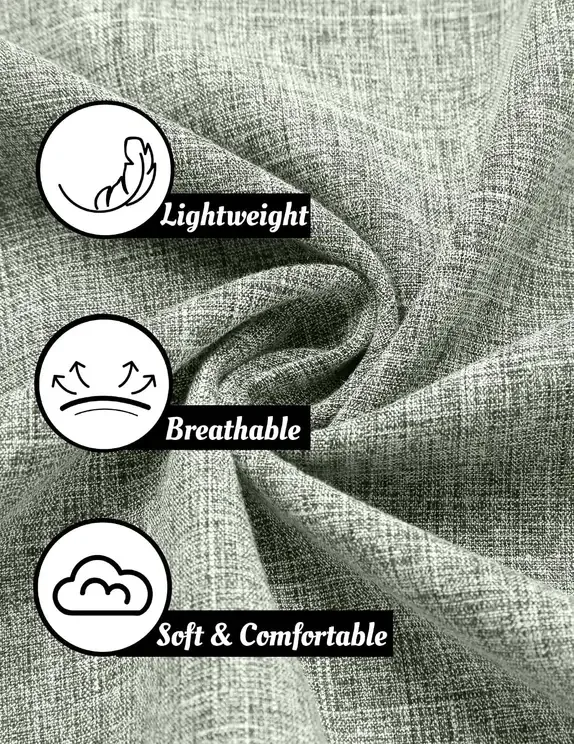 Soft lightweight weave of the short sleeve linen shirt