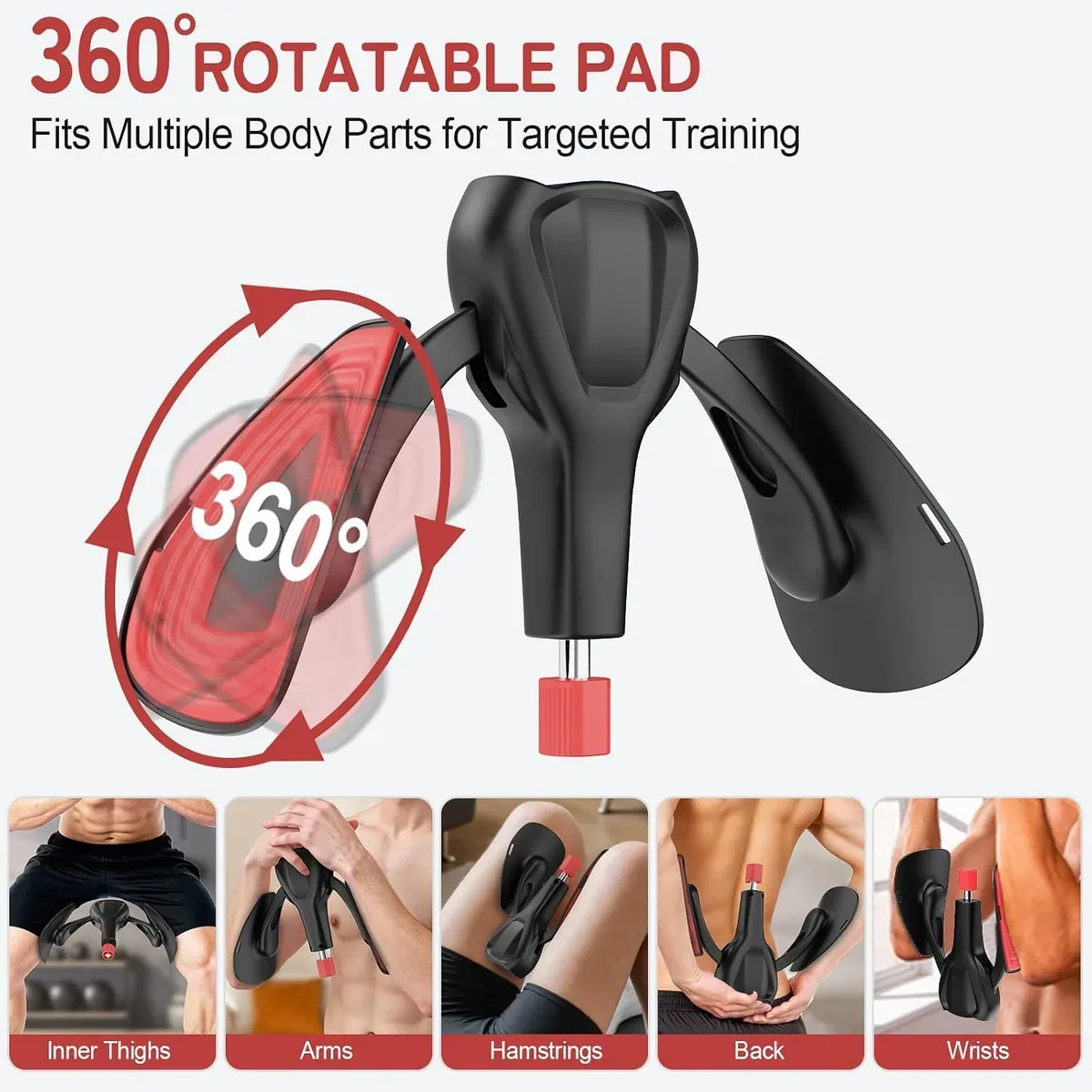 Pelvic floor trainer pads rotating 360 degrees